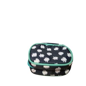 Thirty-One 31 Cute Case Navy Doodle Dot Teal